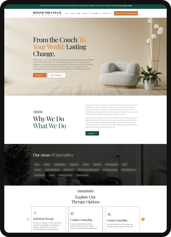 Select Beyond the couch counselling	 Beyond-the-couch-counselling-tablet-mockup